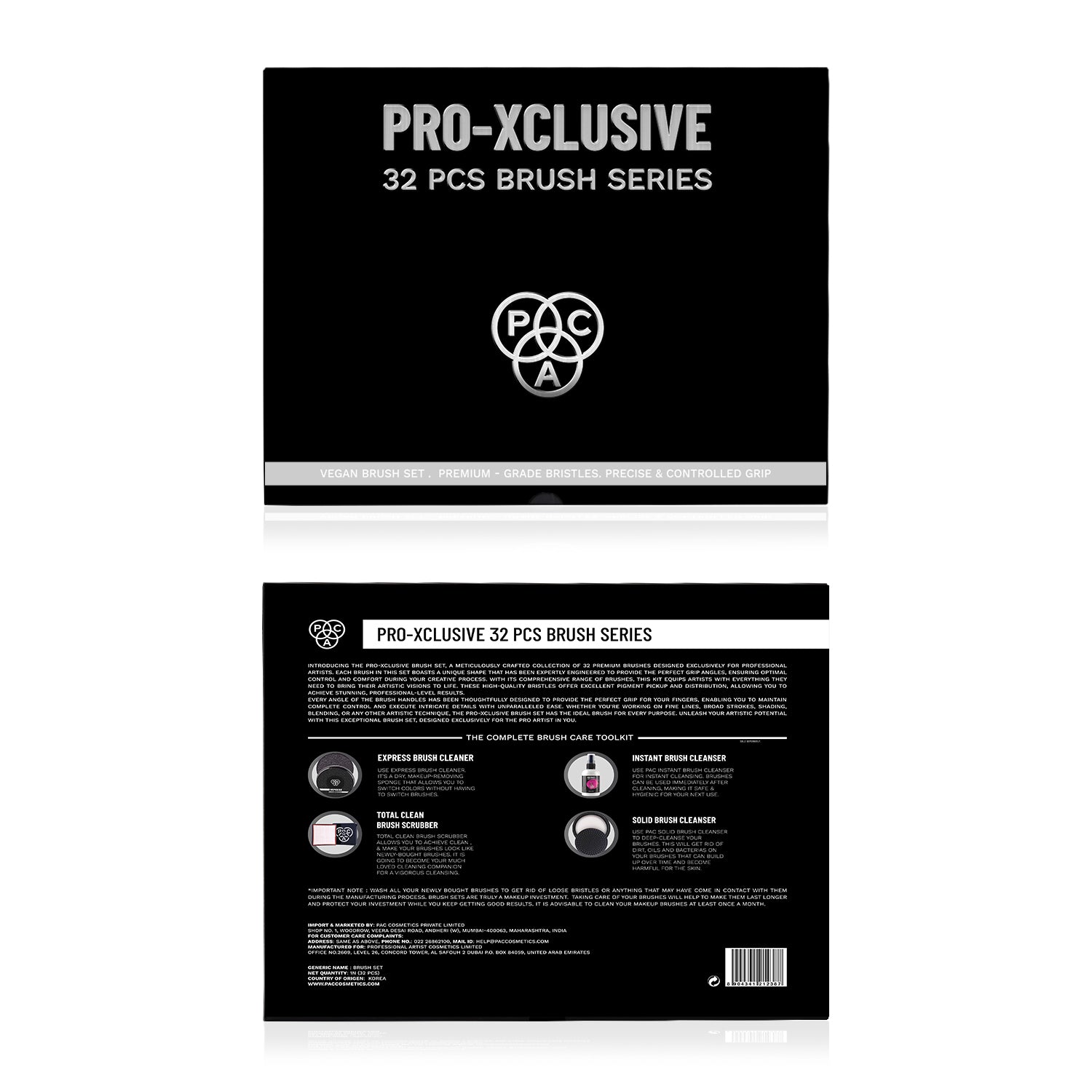 PAC Pro-Xclusive 32 Pcs Brush Series