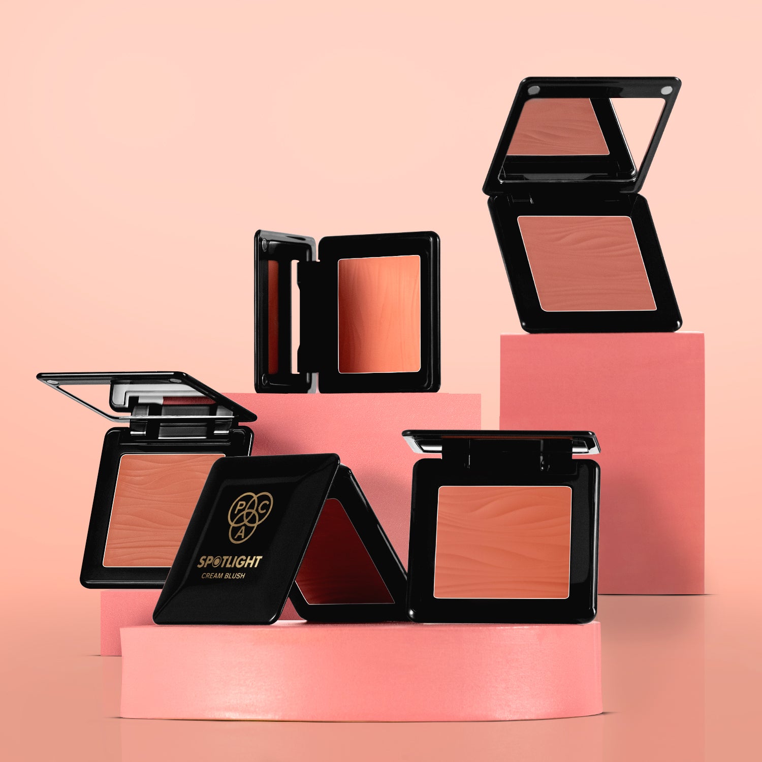 PAC Spotlight Cream Blush #Color_Coral