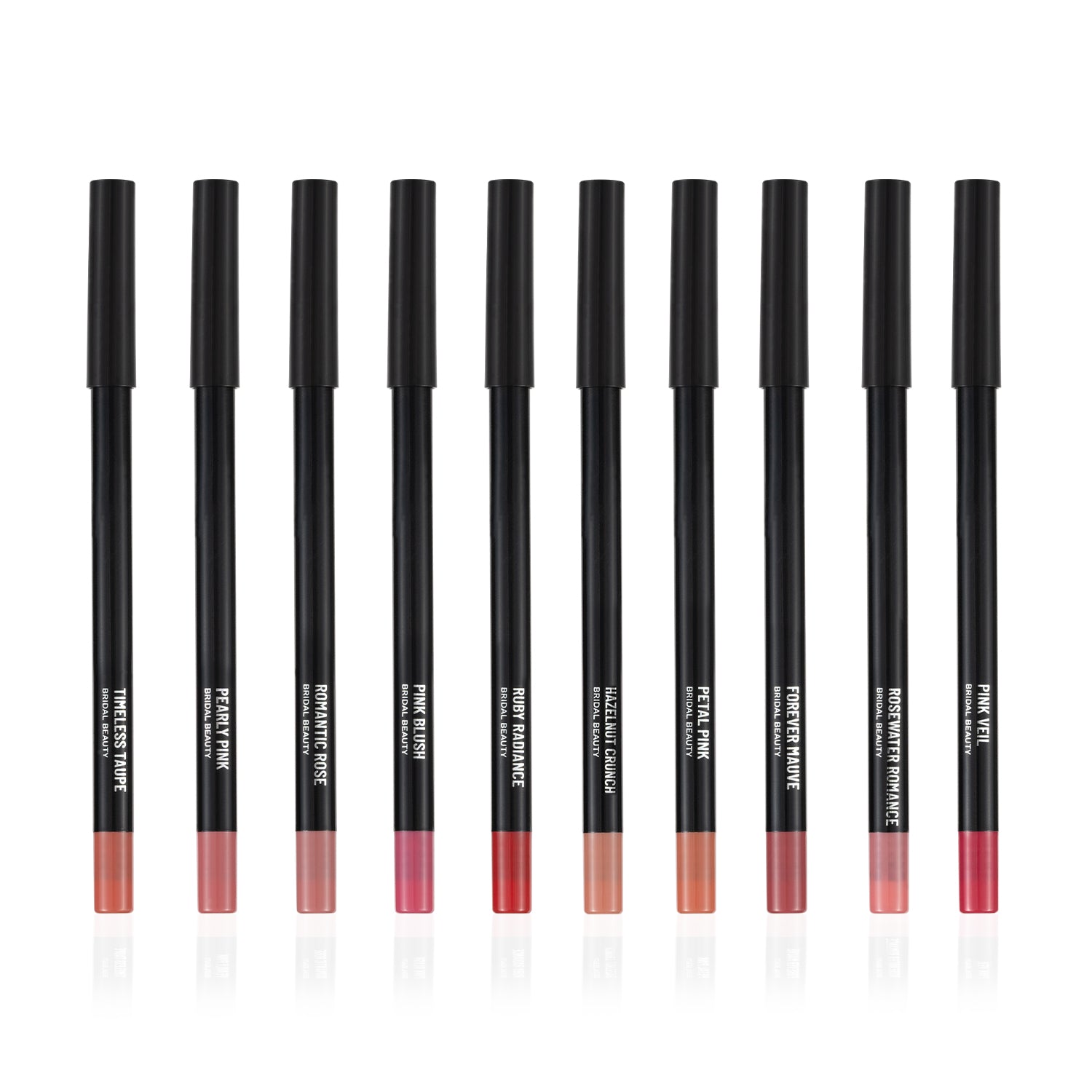 PAC 24H Lip Liner Kit (10 colors) #Color_Everyday Nudes