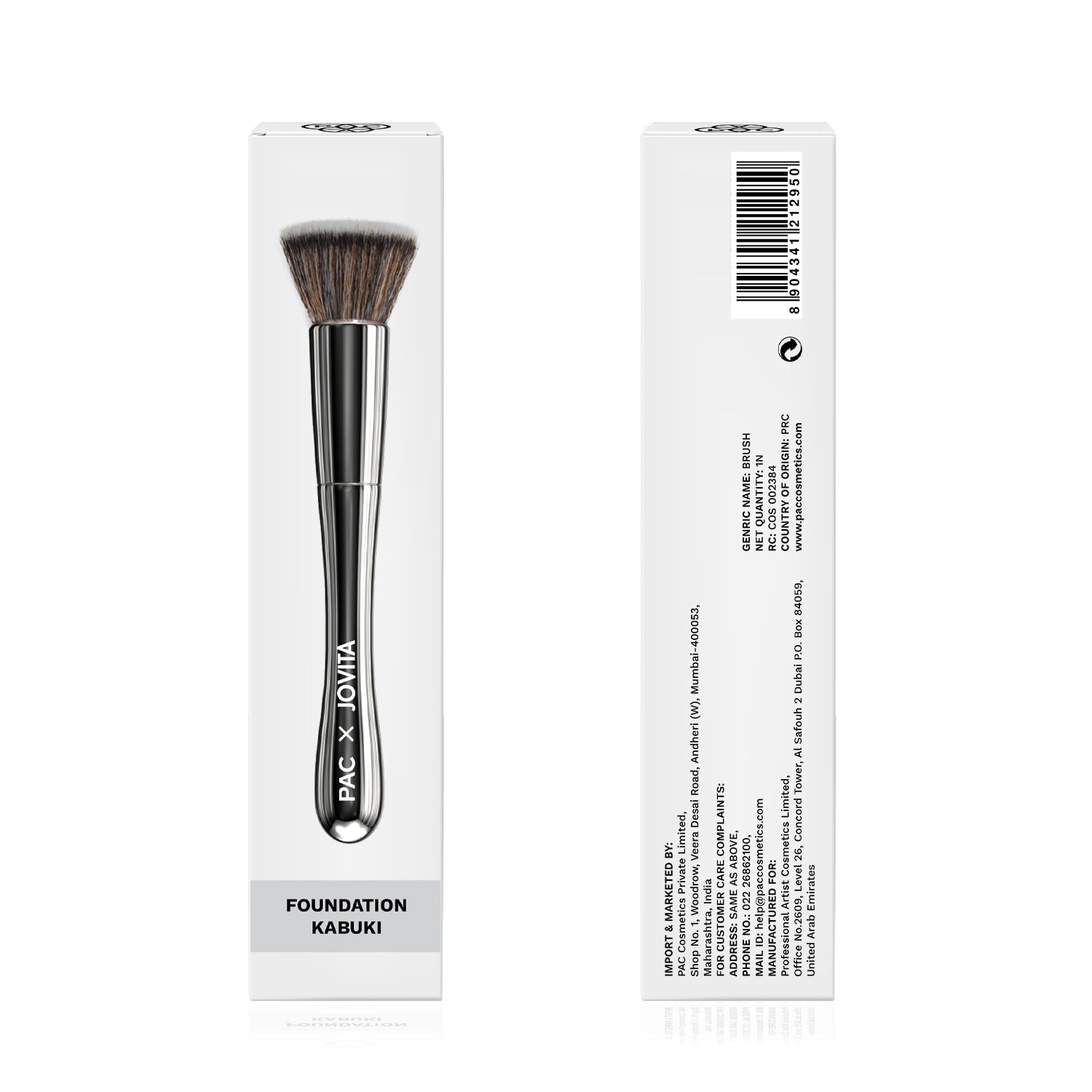 PAC X JOVITA Foundation Kabuki Brush