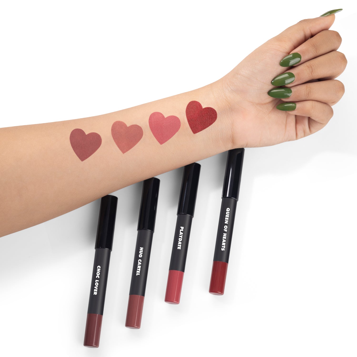 PAC Cosmetics XOXO Lip Crayon KIt #Color_Head Over Heels