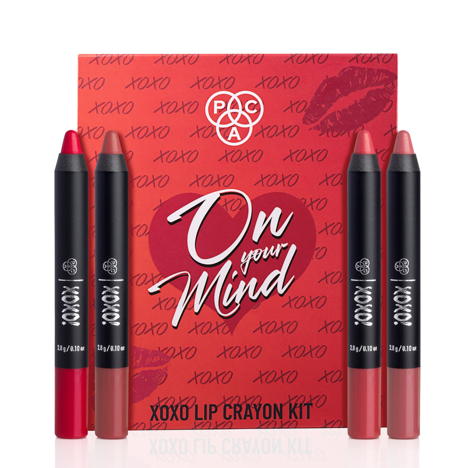 PAC Cosmetics XOXO Lip Crayon KIt #Color_ON YOUR MIND